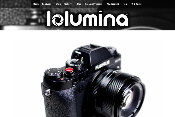 lolumina.com site used The One Pager