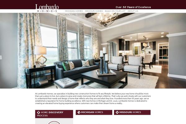 lombardo theme websites examples