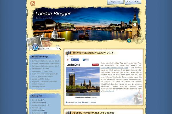 london-blogger.de site used Grunge-london