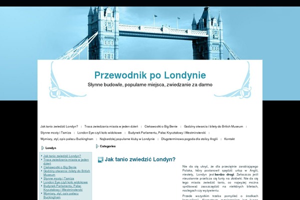 london.net.pl site used City_a2