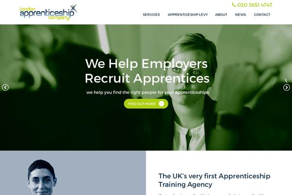 londonapprenticeship.co.uk site used Londonapprenticeship