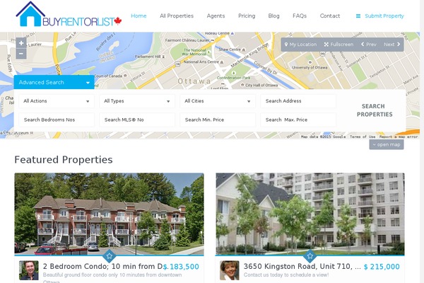 buyrentorlist theme websites examples
