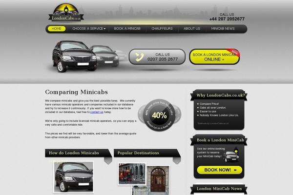 londoncabs.co.uk site used Londoncabs