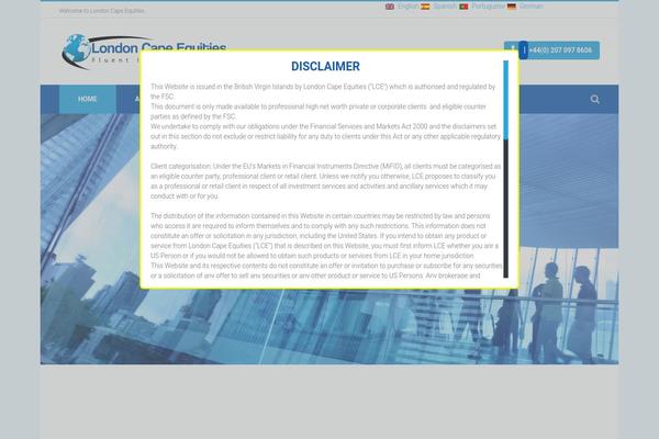 londoncapeequities.com site used Lce