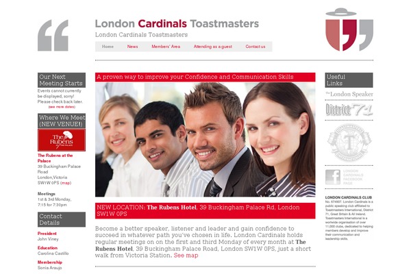 londoncardinals.com site used Londoncardinals1