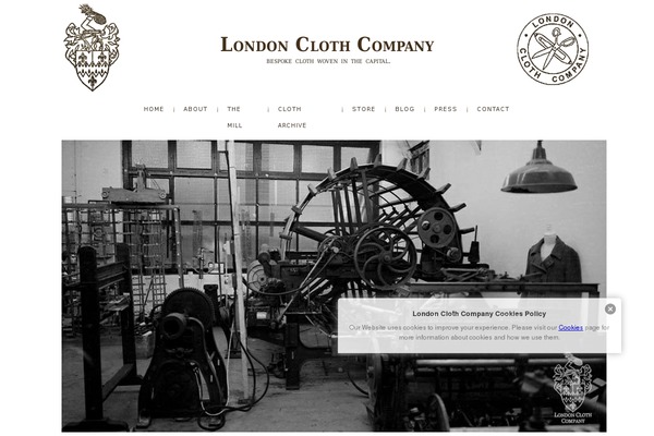 londoncloth.com site used Lcccentralstamp