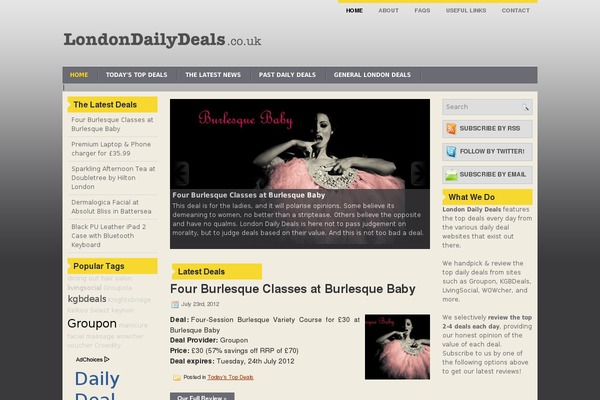 londondailydeals.co.uk site used Record