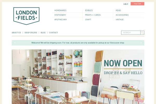 londonfieldsshoppe.com site used Londonfields