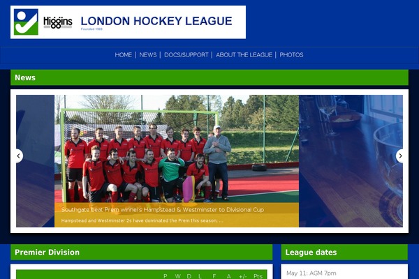 londonhockeyleague.org.uk site used Fixtureslive_theme