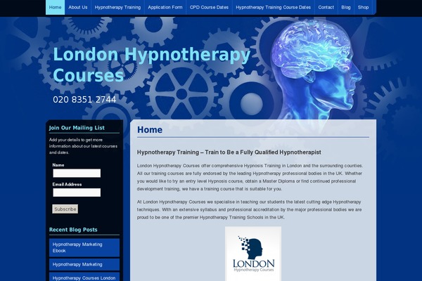 londonhypnotherapycourses.co.uk site used Wordpress-template-twelve
