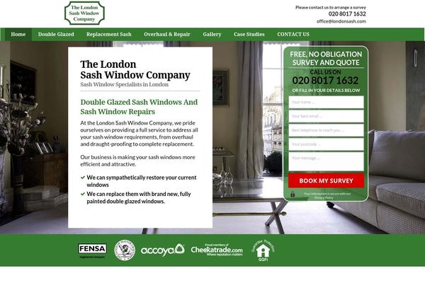 londonsash.com site used Londonsash-child