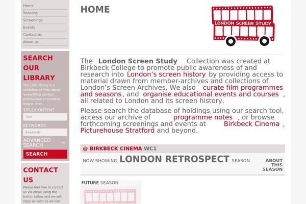 londonscreenstudy.com site used Londonscreenstudy