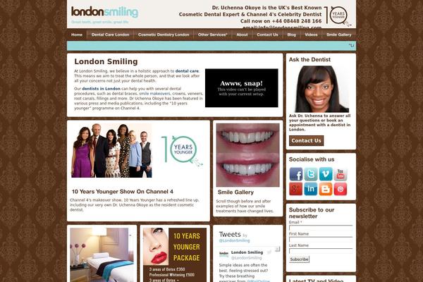 londonsmiling.com site used London-smiling