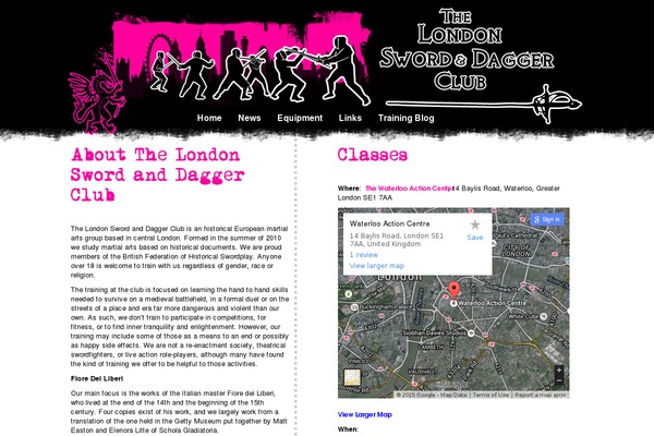 londonswordanddaggerclub.co.uk site used Lsdc