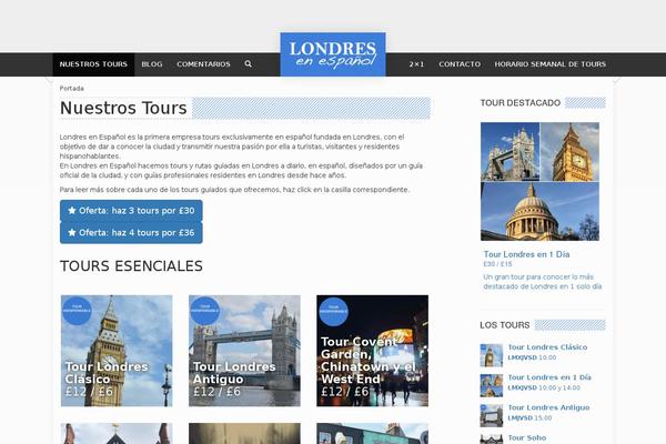 londresenespanol.com site used Londres2015