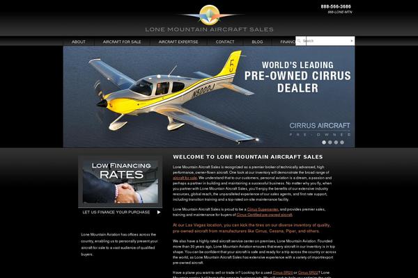 lonemountainaircraft.com site used Lma