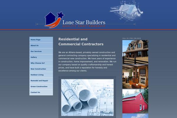 lonestarbuilders-athens.com site used Twentyeleven-layouts