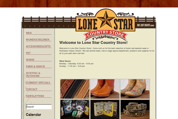 lonestarcountrystore.com site used Lonestar