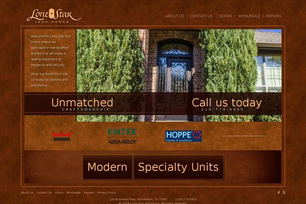 lonestarirondoors.com site used Lsid