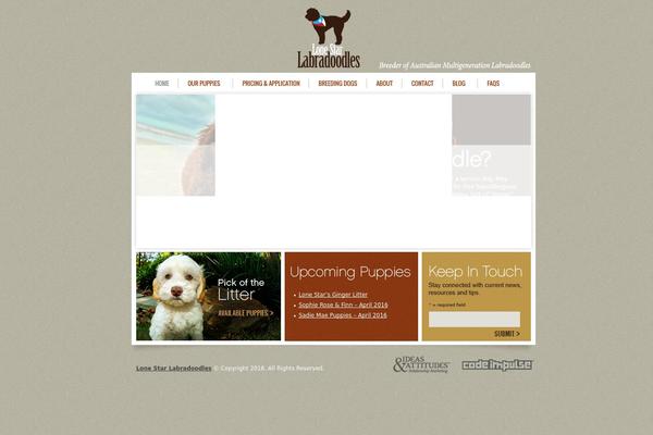 Lab theme site design template sample