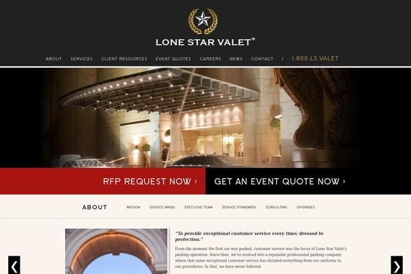 lonestarvalet.com site used Lonestar