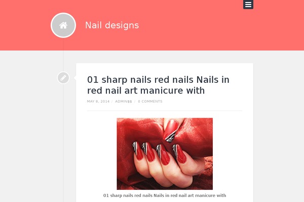 long-nails-beauty.com site used Lingonberry