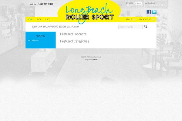 longbeachrollerskate.com site used Mystile