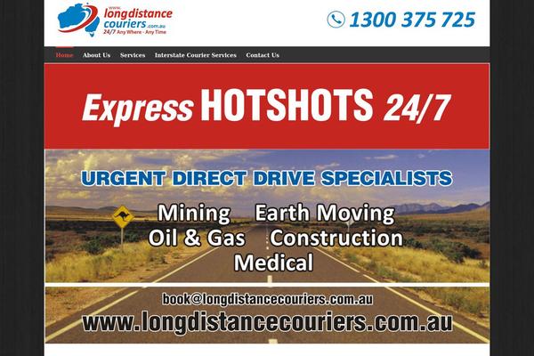 longdistancecouriers.com.au site used Techbuga-child-theme