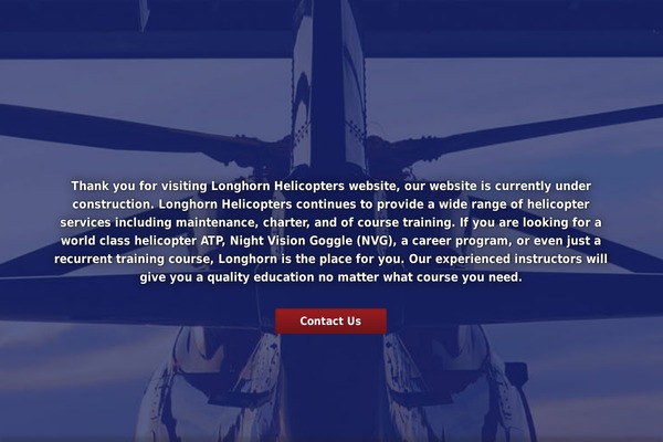 longhornhelicopters.com site used Longhorn