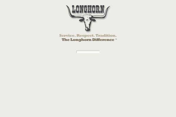 longhorninc.com site used Longhorn