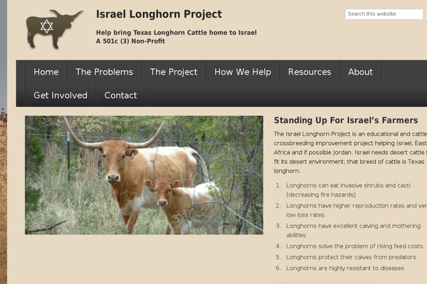 longhornproject.org site used Longhornproject