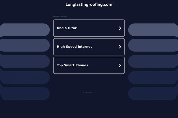 longlastingroofing.com site used Longlastingroofing