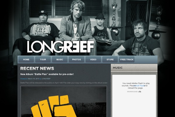 longreefmusic.com site used Longreef