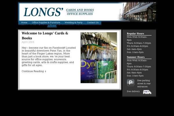 longscardsandbooks.com site used Lcb