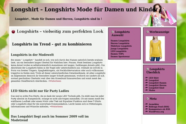 longshirt.eu site used Longshirt2015