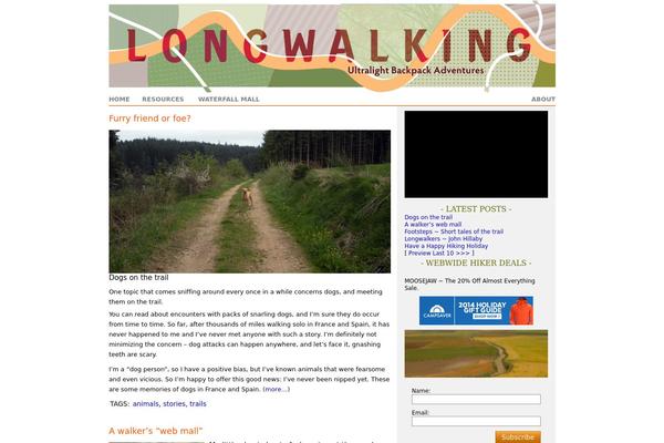 longwalking.com site used Longwalking