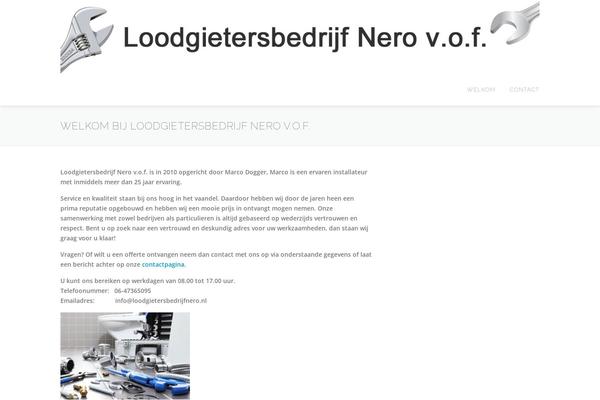 loodgietersbedrijfnero.nl site used Onepress-child