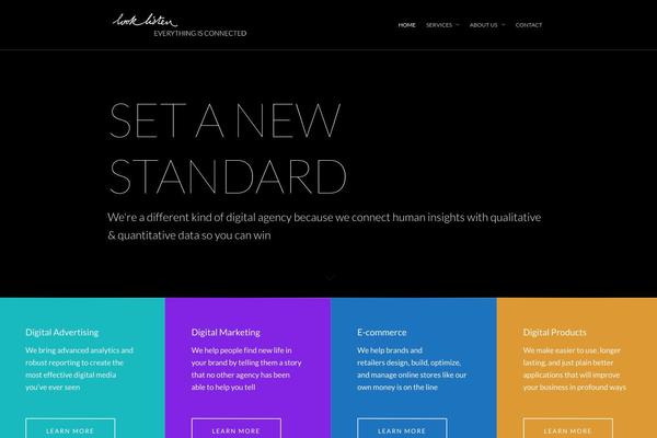 Salient theme site design template sample