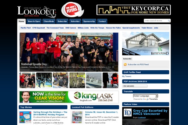 lookoutnewspaper.com site used Wp Chatter