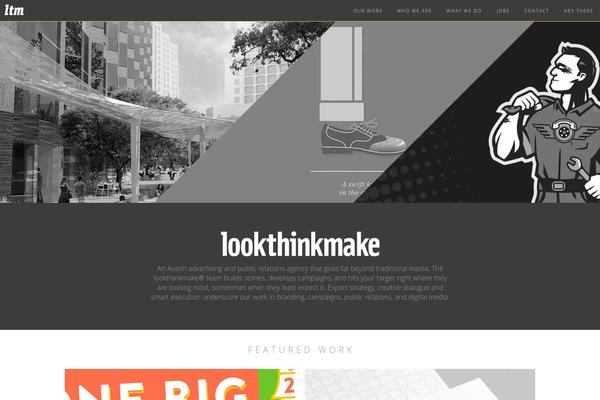 lookthinkmake.com site used Ltm