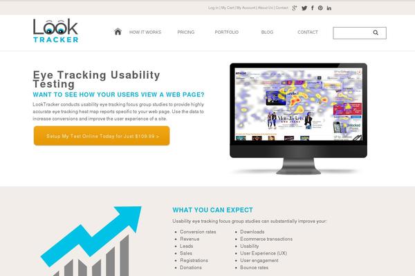 looktracker.com site used Theme2104