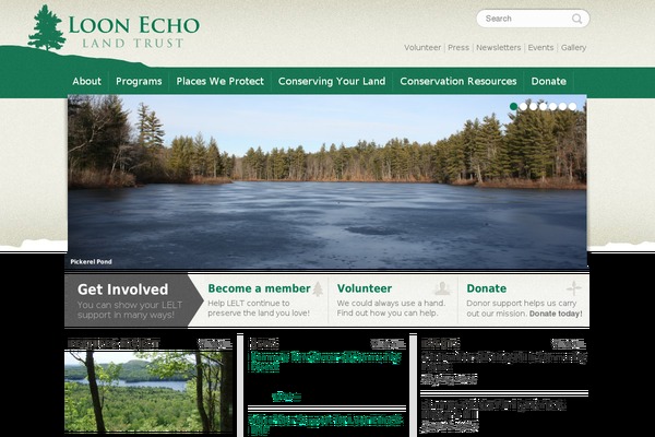 loonecholandtrust.org site used Loonecho