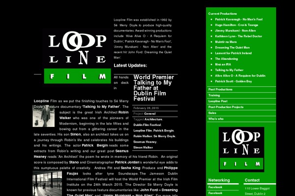 loopline.com site used Themotion