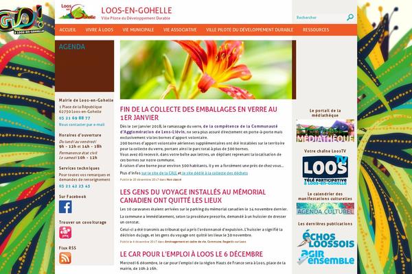loos-en-gohelle.fr site used Loosengohelle