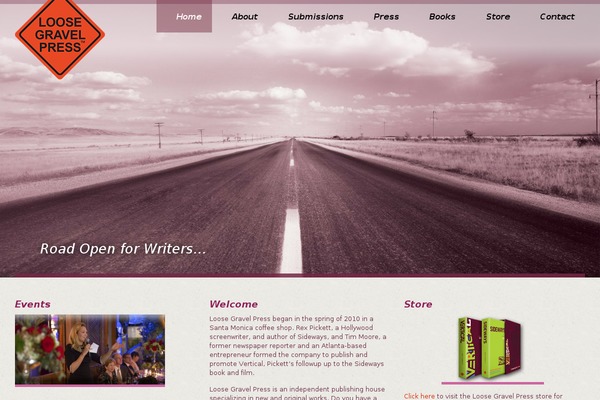 White Rock theme site design template sample