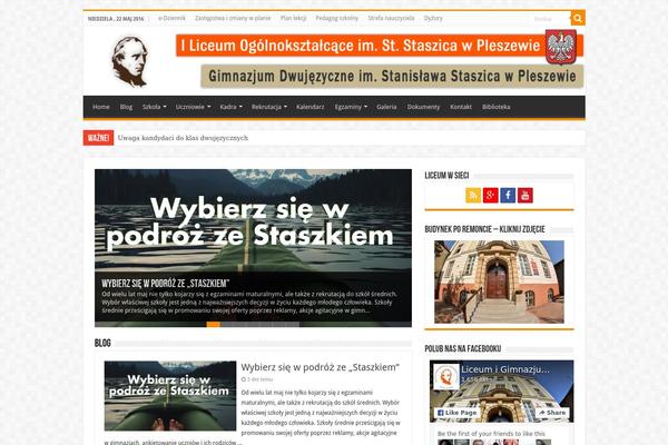 lopleszew.pl site used Staszek-child
