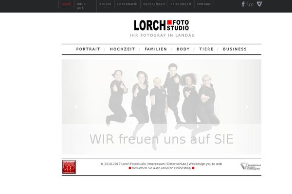 lorch theme websites examples