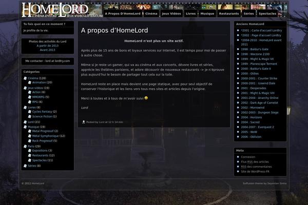 lordtry.com site used Twenty Fourteen