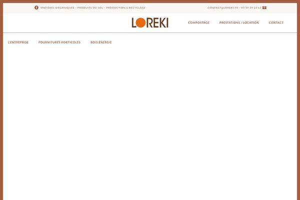 loreki.fr site used Krafti