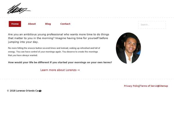 lorenzocaum.com site used Genesis-lorenzocaum